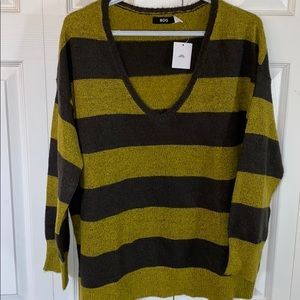 urban outfitter oversized striped sweater